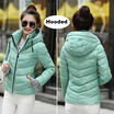 Winter Jacket Women Parka Thick Winter Outerwear Plus Size Down Coat Short Slim Design Cotton-padded Jackets&Coats