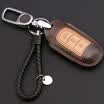Huashi Chuanqi key package Chuan leather key set key ring protection cover modified special coffee brown