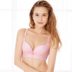Urban beauty refreshing breathable hole cup gathered bra fashion gathered underwear female 088629 pink 70B