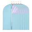 Herb Garden Oxford cloth dust cover storage bag water laundry sorting bag hanging bag medium 5 elegant blue