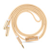 An Pukang AMPCOM 35mm car AUX audio line male to male 15 meters headphone extension cable mobile phone tablet audio conversion line black AMBK35215