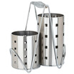 Kitchen maxcook Stainless steel chopsticks cage chopsticks tube thickening drain set chopsticks rack two sets of MCKL-02