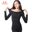GANGSHA Seamless Body Lingerie Womens Set Dark Gray One Size