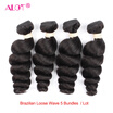 Alot Hair Product Loose Wave 5 pcs 8 to 28 inch Malaysian Hair