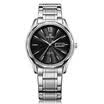 According to wave EBOHR watch the city classic series of gold solid steel machinery couple table male watch 50350113