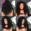 9A Pre Plucked Curly Lace Front Wig With Baby Hair 150 Density Human Hair Wigs For Black Women Brazilian Virgin Lace Wigs