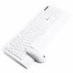 Sades V1010 Wireless Keyboard & Mouse Set Apple Laptop Desktop Computer Silent Silent Office Mouse & Mouse Set White