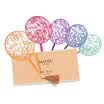 Meisu MAYSU flower fan dance custom bookmark gift box