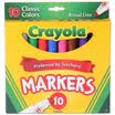 painted children music Crayola painting tools brush pen diy toys children stationery 10 color rough art watercolor pen 58-7722