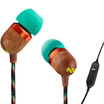 BOB MARLEY JE001-RA father of reggae music inspiring ear HIFI headphones all environmental protection materials wood to build green single button to answer the phone