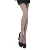 Longsan stockings female spring&autumn micro-through velvet pantyhose 80D sexy Siamese socks three pairs of gray three pairs of uniform