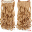 Is a wig 24" 14 Colors Long Wavy High Temperature Fiber Synthetic Clip in Hair Extensions for Women