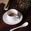 Enjoy porcelain coffee cup&saucer set Continental coffee cup&spoon a spoon Swan Lake