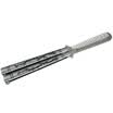 Pioneer Even Double Dragon Butterfly Folding Knife Practice Knife Training Knife Outdoor Supplies Butterfly Shot No Blade Blade Silver Double Dragon Comb