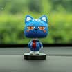 Molong car ornaments creative shaking head ornaments cute happy cat car accessories car supplies proud Jiao cat
