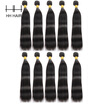10pcs Straight Hair Bundles Brazilian Virgin Hair Weave Unprocessed Human Hair Extensions Wholesale Deals