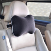 CarSetCity Car Headrest 3D Crystal Velvet Space Memory Cotton Headrest Neck Pillow CS-83109 Black
