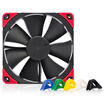 Owl NOCTUA NF-F12 PWM color version 12cm fan 1500PWM intelligent temperature control 4-pin cold exhaust fan U12S fan