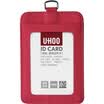 Excellent&efficient UHOO 6808 candy color cortical documents card sets of high-end business respected hand-skilled vertical rose 1 bag work card staff card badge