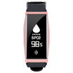 GASON smart bracelet heart rate blood pressure sleep monitoring sports bracelet men&women step waterproof 50 m call micro-channel content vibration reminder rose gold