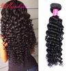8A Brazilian Deep Curly Virgin Hair Rosa Hair Products Brazilian Deep Wave 3 Bundles Brazilian Hair Weave Bundles Human Hair