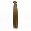 1gs 100g Human Virgin Hair 12 Golden Brown Straight Keratin Stick I-tip Hair Extensions 16inch