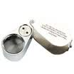 Ao Shengda with light HD 40 times magnifying glass portable high-power jewelry jade antique identification money detector magnifying glass 8572-7