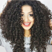 Afro Kinky Curly Long Curly Wigs for Black Beauty Women Wig