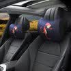 OULEJIA car headrest OLJ-TZ001 memory cotton driving pillow car neck pillow pillow apricot