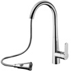 BSITN Boston sanitary ware kitchen faucet copper hot&cold wash basin pull the faucet rotatable sink faucet B6042