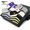 Seven wolves ship socks mens socks cotton invisible socks summer thin shallow mouth sports cotton socks 91368 mixed color 6 pairs