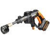 Wick WORX 20V lithium battery high voltage household wireless cleaning machine WG629E high pressure rechargeable water gun cleaning machine portable water pump brushing power tools