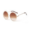High Quality Oversized Round Sunglasses Women Brand Designer Vintage Retro Sunglass Female Sun Glasses For Women Sunglass Mirror