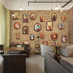 Custom photo wallpaper Cartoon wallpaper children room bedroom retro wood frame background wallpaper hand-painted animal mural