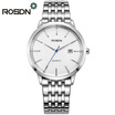 ROSDN Mens Watches Top Brand Luxury Lovers Watch Fashion Women Watches Quartz Wrist Watch Steel 5Bar Waterproof Watch