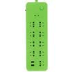Beyer Webetter BTCH-U207Z 3 meters 9 hole socket Germany Bayer PC flame retardant 24A dual USB fast charge iphone for green