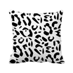 Leopard Animal Art Grain Illustration Pattern Square Throw Pillow Insert Cushion Cover Home Sofa Decor Gift