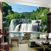 Custom 3D Wall Mural Wallpaper For Walls Natural Landscape Mountains Falls Pigeon Photo Wall paper For Bedroom Beautiful Scenery