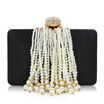 Milisente New Arrival Women Day Clutches Purses Ladies Fashion Beaded Tassel Evening Purse Female Wedding Bags
