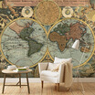 3D photo wallpaper 3D large wall painting personalized Food Restaurant wallpaper world map living wallpaper mural