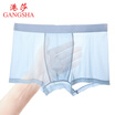 Hong Kong Shaw Men &39s underwear men&39 s waist cotton printed flat jeans mixed color 4 gift box L