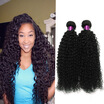 Brazilian Kinky Curly Virgin Hair 3 Bundles Natural Black 100g 100 Unprocessed Brazilian Curly Virgin Human Hair Extensions Remy