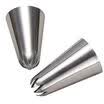 Jakeno Baking Tools Cookies Cognac Mouth Cream Twisted Flower Two-Piece Set