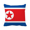 North Korea National Flag Asia Country Square Throw Pillow Insert Cushion Cover Home Sofa Decor Gift