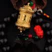 Snowland impression car pendant car accessories Detian Buddhist alloy prayer wheel rearview mirror prayer wheel pendant