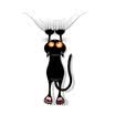 LMA Loma Car 3D Sticker Door Cute Little cartoon Cat Funny Funny scratches Car stickers