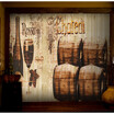Custom 3d mural Retro Red wine wood wallpaper leisure winery restaurant cafe bar aisle wallpaper mural