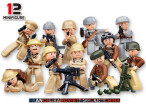 Sluban WWII Army Minifigures 1PCs Random Model Sliver