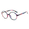 Fashion Harajuku Retro Round Glasses Frame Women Myopia Metal Eyeglasses Cute Girl Optical Prescription Lens Plain Mirror