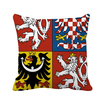 Czech National Emblem Country Square Throw Pillow Insert Cushion Cover Home Sofa Decor Gift